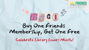 Library Lovers Month banner